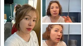 귓볼 보이는 드라이 방법