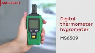 New MASTECH MS6509 Digital Mini Thermometer Hygrometer