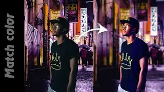 How to Match Color and Light in Photoshop! #Color #Photoshop #go4graphics #2021
