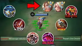 CLINT GOD MODE EZ HARDROCK TANK BUILD IN SOLO RANKED GAME!!😱 ( ENEMY THOUGHT IM USING CHEAT!💀 )