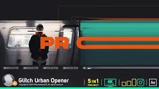 Glitch Urban Opener (After Effects Template)