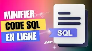 Comment minifier/compresser ton code SQL en ligne?