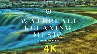 Waterfall - Nature Is Beautiful | Relaxing Music With a Waterfall 4k Video!