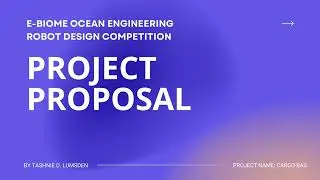 CARGO BAS OCEAN ENGINEERING PROJECT