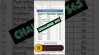 Day 19 - Add current selection to filter in excel #exceltricks #excel #exceltutorial #exceltips