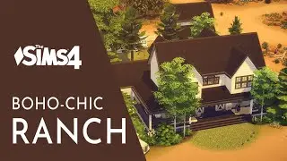 Saddle Up for a Boho Homestead | Sims 4 Ranch Build