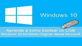 How to boot a USB Windows 10 Update Original (Official Site)
