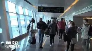 Ankunft neues Terminal Airport Hurghada / Ägypten / Febr. 2015