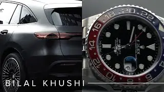 // The Mercedes EQC & The Rolex Pepsi