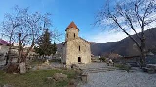 Şəki Kiş kəndi,Kiş kilsəsi Alban məbədi Церковь в селе Киш