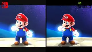 Super Mario Galaxy | Super Mario 3D All-Stars vs. Nvidia Shield Comparison (Switch vs Shield)
