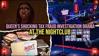 Ep 1: Queen's Shocking Tax Fraud Drama | Sims 4 Machinima