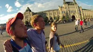 Москва (Кремль+встреча с другом)