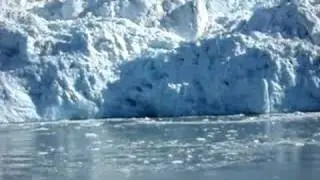 Alaska cruise glacier