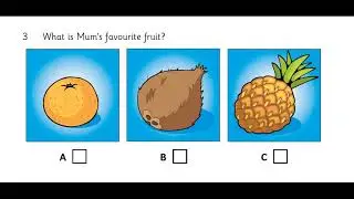 English for children  Cambridge YLE Starters Listening Practice   2018 Sample Test vol 1 Part  3 1