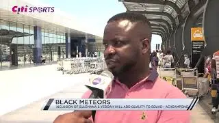 Inclusion of Sulemana & Königsdörffer will add quality to Black Meteors squad for AFCON - Acheampong