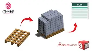 Packaging Specification with Bill of Materials (BOM) using Solidworks #mechanical #cad #solidworks
