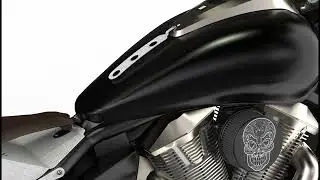 Suzuki Boulevard C50 (VL800) Tank Accent