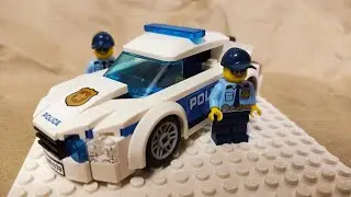Собираю Автомобиль полицейского патруля из конструктора LEGO City Police 60239