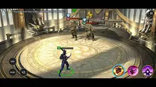 Hellfreak (50 power) vs Kaja the Wry/Timit the Fool (80 power) MANUAL fight