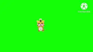 Green screen animation animal Talking video