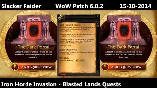 WoW Horde Invasion - Blasted Lands Quests