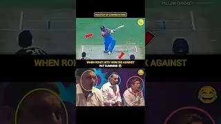 Rohit Sharma Ki Six Against Pat Cummins 😂 | Cricket Shorts | Cricket | Ind Vs Pak | Sports #shorts