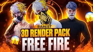 FREE FIRE 3D RENDER PACK || 40+ UNIQUE 3D RENDERS || HIGH QUALITY 3D RENDERS ||KARTIK GFX❤️