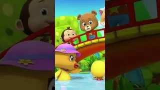 Five Little Ducks #shorts #worldofbabies #kidssongs #cartoonvideo #ducks #nurseryhymes