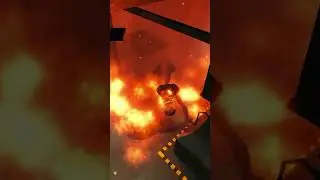 NEW Figure BURNING animation (funny, ROBLOX Doors) #doors #roblox #shorts #short