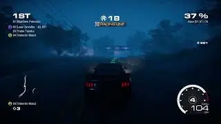GRID Legends Ford Shelby GT500 2020 Test Drive in Fog