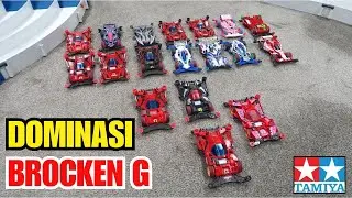 DOMINASI BROCKEN G, RACE STB - Tamiya Mini 4WD