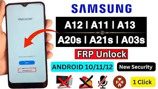 Samsung A12/A11/A13/A20s/A21s/A03s | frp Unlock | Google Look Bypass | Package Disabler Pro New Apk