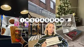 instagram controls my bookish day (+ book haul)☁️✨☕️ | bookmas day 6