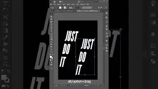 Text Effect In Illustrator | Illustrator Tutorial | Illustrator Short