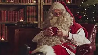 С Новым 2018 годом!  Поздравление Деда Мороза.