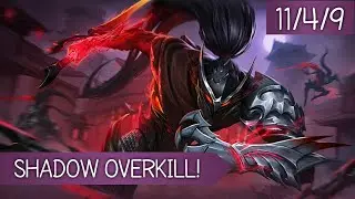 SHADOW OVERKILL! (Hayabusa Gameplay) | Mobile Legends Gameplay