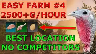 Make a HUGE PROFIT in the BEST Turkey Farm Location | New World Gold Making Tips