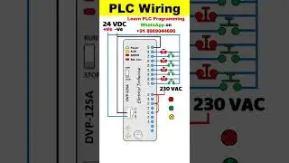 How to do PLC Wiring | PLC Programing Online Course 8989044606 @ElectricalTechnician #plc