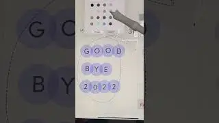 How to decorate digital planner with color changing stickers on ipad goodnotes
