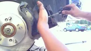 How To Install - Honda prelude replace brake pad and rotors