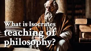 What is Isocrates teaching of philosophy? | Philosophy