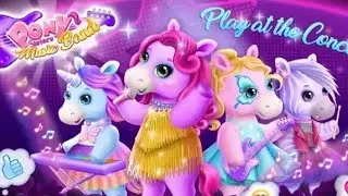 Pony Sisters Pop Music Band - Pony Sisters Rocking Concert - Kids Songs & Games @kidsonfun
