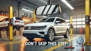 2018-2021 Volkswagen Tiguan rear view mirror install