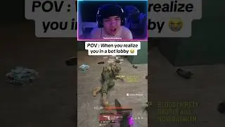 WHEN YOU GET A BOT LOBBY 😭 #shorts