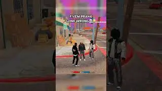 PRANK IN FIVEM GONE WRONG😭💀 #viral #gtarp #fivemtrolling #gta #fivemtroll #shorts