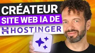 Créez votre site web en quelques minutes ! | Hostinger AI website builder