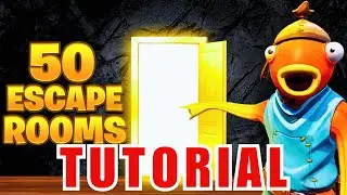 50 ESCAPE Levels ROOM (All Levels) Fortnite 50 Escape Levels Room Fortnite