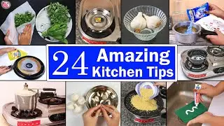 24 Amazing Kitchen Tips & Hacks | Useful Cleaning 