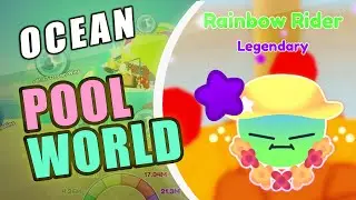 Race Clicker OCEAN UNIVERSE POOL WORLD Reveal | Roblox